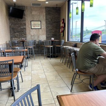 Sheetz - a man sitting at a table in a restaurant - Convenience Stores Near Me - Mifflintown, Pennsylvania