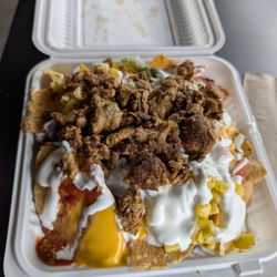 Burrito Boyz - Nachos with chicken