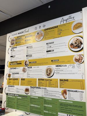 Menu photo 1 Arepittas Pittsburgh, PA