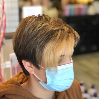 Salon Council - Weston - My hair after with my new pixie cut and a few hair dyed blonde. - Hair Salons Near Me - Weston, Florida
