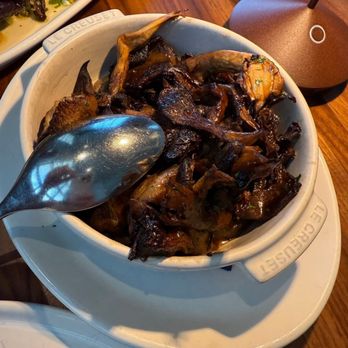 Marbled & Fin - Roasted mushrooms. - Seafood Near Me - Charleston, South Carolina
