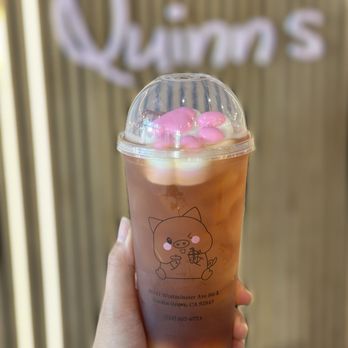 Quinn’s Bakery - Lychee Tea w/ Cheese Cat Paw - Cupcakes Near Me - Garden Grove, California Quinn’s Bakery - Lychee Tea w/ Cheese Cat Paw - Cupcakes Near Me - Garden Grove, California