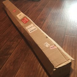 Slightly damaged box.
