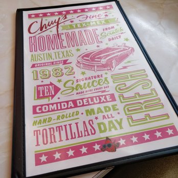 Chuy's - Tex-Mex Near Me - Austin, Texas