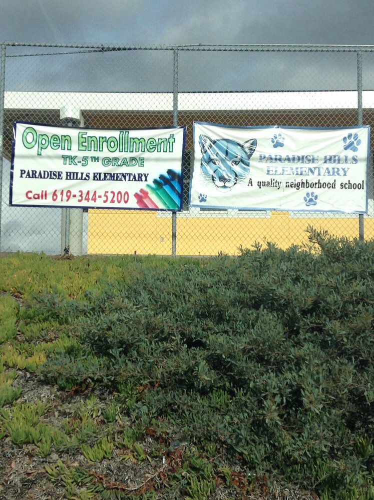 PARADISE HILLS ELEMENTARY SCHOOL Elementary Schools 5816 Alleghany