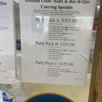 Stadium Giant Malts & Bar-B-Que - Menu June 2026 - Barbeque Near Me - Honolulu, Hawaii Stadium Giant Malts & Bar-B-Que - Menu June 2026 - Barbeque Near Me - Honolulu, Hawaii