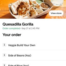 No meat included in my order No meat included in my order