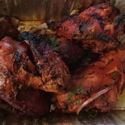 Karim Halal Meat and Grills - Tandoori appetizer (half chicken Cornish hen size).