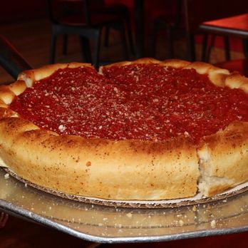 Jimano's Pizzeria - Jimano's specializes in iconic Chicago deep-dish pizzas - a hearty affair with a one-inch-thick crust baked in a pan. - Pizza Near Me - Englewood, Colorado