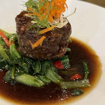 Herban Fix - Vegan Kitchen - Seared Pom Pom Mushroom Steak - Vegan Near Me - Atlanta, Georgia Herban Fix - Vegan Kitchen - Seared Pom Pom Mushroom Steak - Vegan Near Me - Atlanta, Georgia