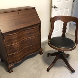 Er Refinishing & Repair - The secretaries desk and the chair were both in very rough shape and they did an excellent job of repairing them. Thank you Earl and Jaime