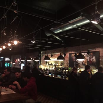 The Bohemia - Look out along the bar - Gastropubs Near Me - London, XGL