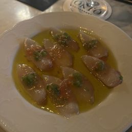 Hamachi crudo Hamachi crudo