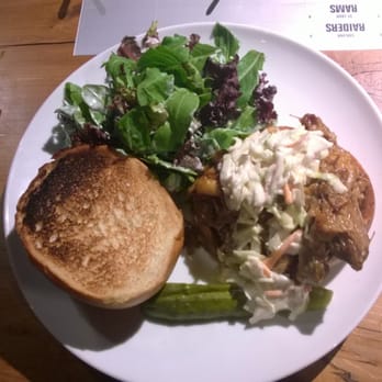 Sporting Life Bar - Pulled pork sandwich. Nice sweet BBQ sauce and tender pork. - Sports Bars Near Me - Las Vegas, Nevada Sporting Life Bar - Pulled pork sandwich. Nice sweet BBQ sauce and tender pork. - Sports Bars Near Me - Las Vegas, Nevada