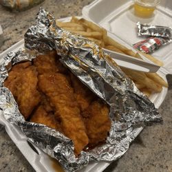The Trolley Stop Pizzaria Plus - Buffalo Fingers Dinner