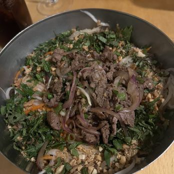 Bistro BT - Rice Vermicelli Bun Salad Bowls with Beef! Omg - Vietnamese Near Me - Tampa, Florida