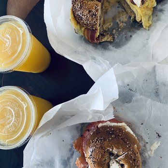 Spread Bagelry - Smoked Nova Salmon Cream Cheese Sandwich and The Cure Sandwich with Fresh Squeezed Juice - Breakfast & Brunch Near Me - Philadelphia, Pennsylvania Spread Bagelry - Smoked Nova Salmon Cream Cheese Sandwich and The Cure Sandwich with Fresh Squeezed Juice - Breakfast & Brunch Near Me - Philadelphia, Pennsylvania