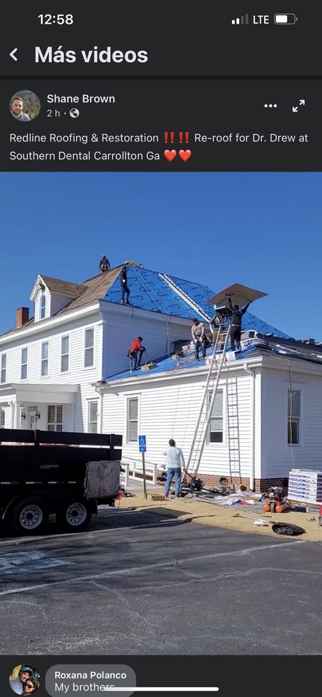 Slide of Blazing Roofing