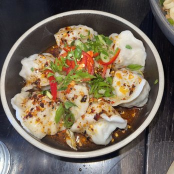 Dumpling Time Thrive City - Chili Pork Dumplings - Noodles Near Me - San Francisco, California