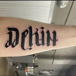 Skin Deep Design - Ambigram Tattoo