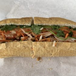 Simply Banh Mi - Pork Belly Banh Mi (excellent, perfectly crispy house made bread)