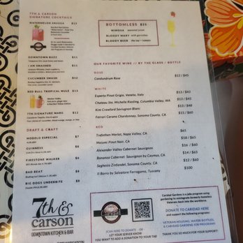 7th & Carson - Excellent brunch location with bottomless mimosas. - New American Near Me - Las Vegas, Nevada