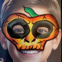 Smile Sparkle Swirl - Pumpkin Mask Sparkle