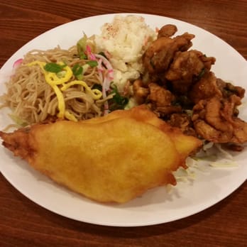 Tanaka Saimin - Tanaka mix plate. You can get any two items from the list. - Japanese Near Me - Honolulu, Hawaii Tanaka Saimin - Tanaka mix plate. You can get any two items from the list. - Japanese Near Me - Honolulu, Hawaii