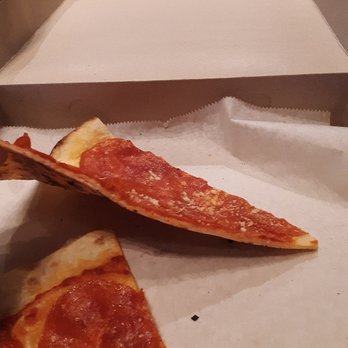 Moynihan Train Hall - Sauce pepperoni pizza. Some like it this thin. - Train Stations Near Me - New York, New York Moynihan Train Hall - Sauce pepperoni pizza. Some like it this thin. - Train Stations Near Me - New York, New York