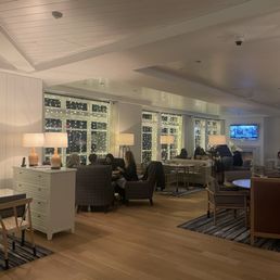 Open living room seating.