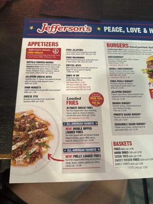 Menu photo 4 Jefferson's Kimball, TN Menu photo 4 Jefferson's Kimball, TN