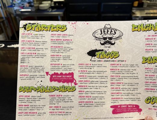 Menu photo 3 Jefe's Tacos & Tequila Longmont, CO