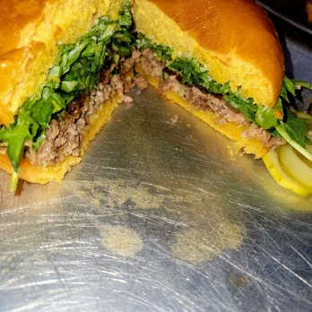 Rodeo Goat - Ranch House Burger cut in half - Burgers Near Me - Dallas, Texas