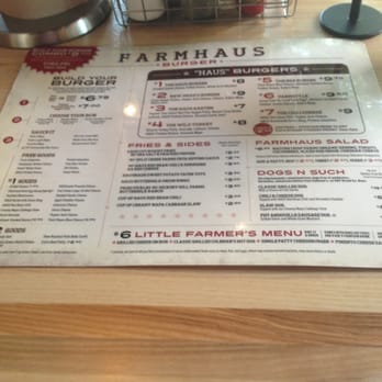Farmhaus Burger - The menu - Burgers Near Me - Augusta, Georgia Farmhaus Burger - The menu - Burgers Near Me - Augusta, Georgia