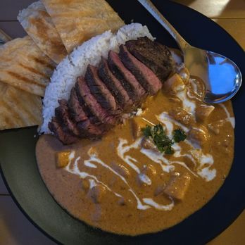 Hanuman Thai Eatery - Massaman with Steak - Thai Near Me - Costa Mesa, California