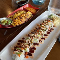 Chicken Satay and Mexican Roll Chicken Satay and Mexican Roll