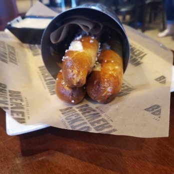 Bricktown Brewery - The Bavarian Pretzel Sticks and cheese - American Near Me - Tulsa, Oklahoma