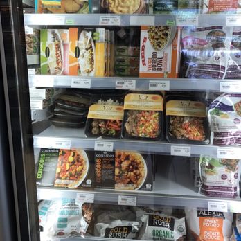 L'Eau Vive - a display of frozen food - Organic Stores Near Me - Mont-Saint-Hilaire, Quebec