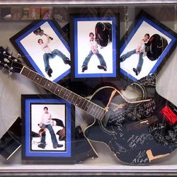 Great Art & Frame - David Cook's Guitar from American Idol