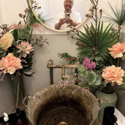 Elk Bakery - Restroom sink