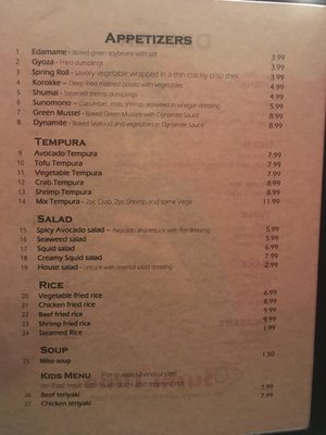 Menu photo 6 Sushi Time El Paso, TX