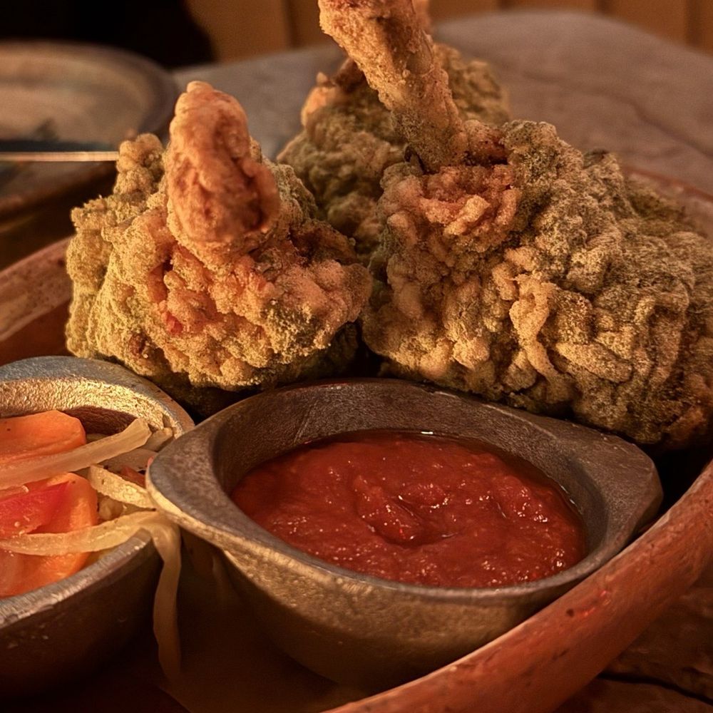 Si! Mon - Fried chicken drumsticks - Latin American Near Me - Los Angeles, California Si! Mon - Fried chicken drumsticks - Latin American Near Me - Los Angeles, California