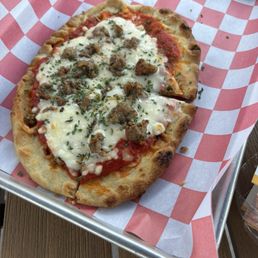 Itilian Sausage flatbread