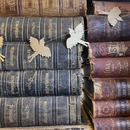 So many wonderful old books here!