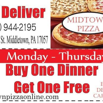 Midtown Pizza - Pizza Near Me - Middletown, Pennsylvania