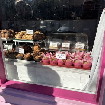 Sweet Reba's - Display of muffins - Bakeries Near Me - Carmel, California