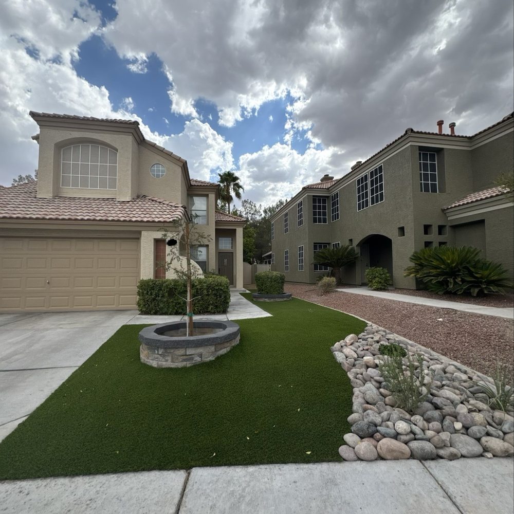 Big Bully Turf - front yard - Landscaping Near Me - Henderson, Nevada