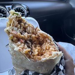 $17 rice burrito