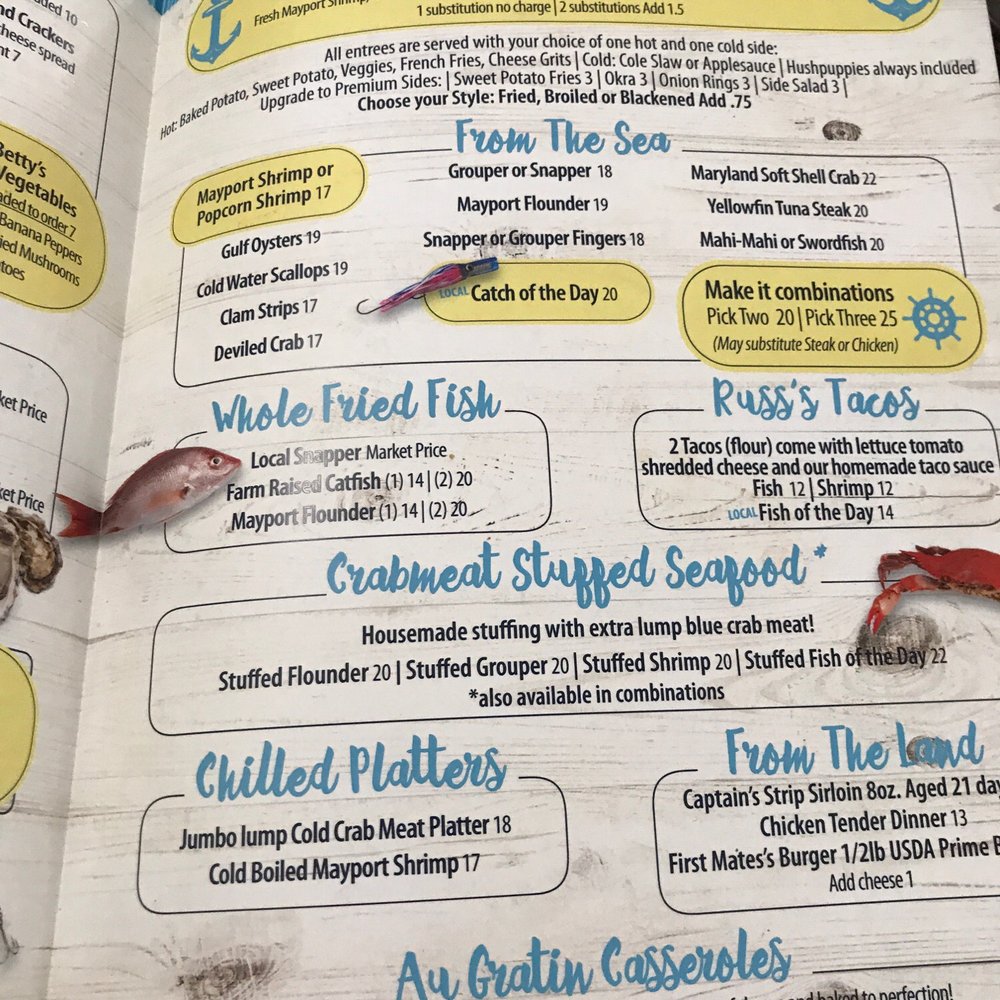 Seafood Kitchen - The Menu! - Seafood Near Me - Atlantic Beach, Florida Seafood Kitchen - The Menu! - Seafood Near Me - Atlantic Beach, Florida