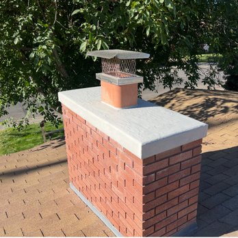 A Touch of Class Chimney Sweep - Finished Crown Repair - Chimney Sweeps Near Me A Touch of Class Chimney Sweep - Finished Crown Repair - Chimney Sweeps Near Me